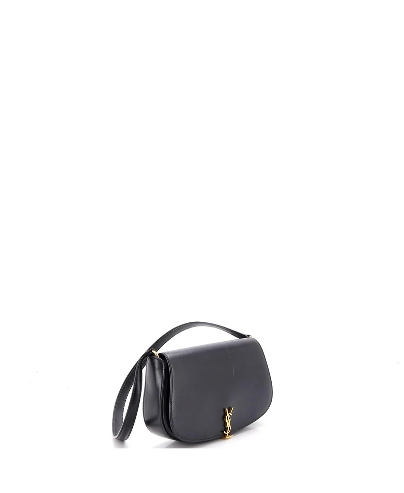 Pre-Owned Saint Laurent Mini Voltaire Shoulder Bag Leather