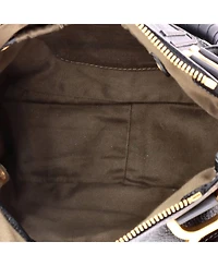 Pre-Owned Chloe Small Marcie Satchel Leather