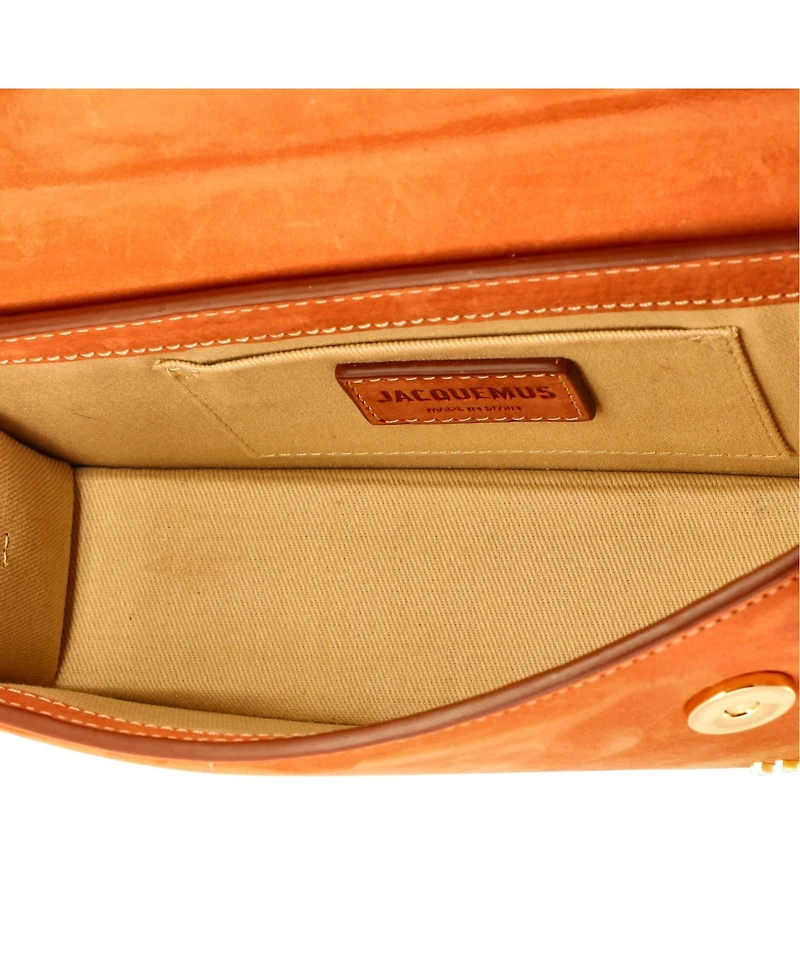 Pre-Owned Jacquemus Large Le Chiquito Bag Suede