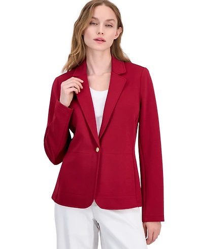 Nautica Women's Single-Button Blazer