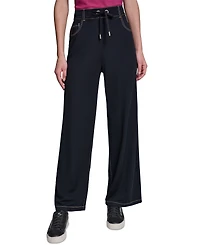 Karl Lagerfeld Paris Women's Pull-On Jersey Pants
