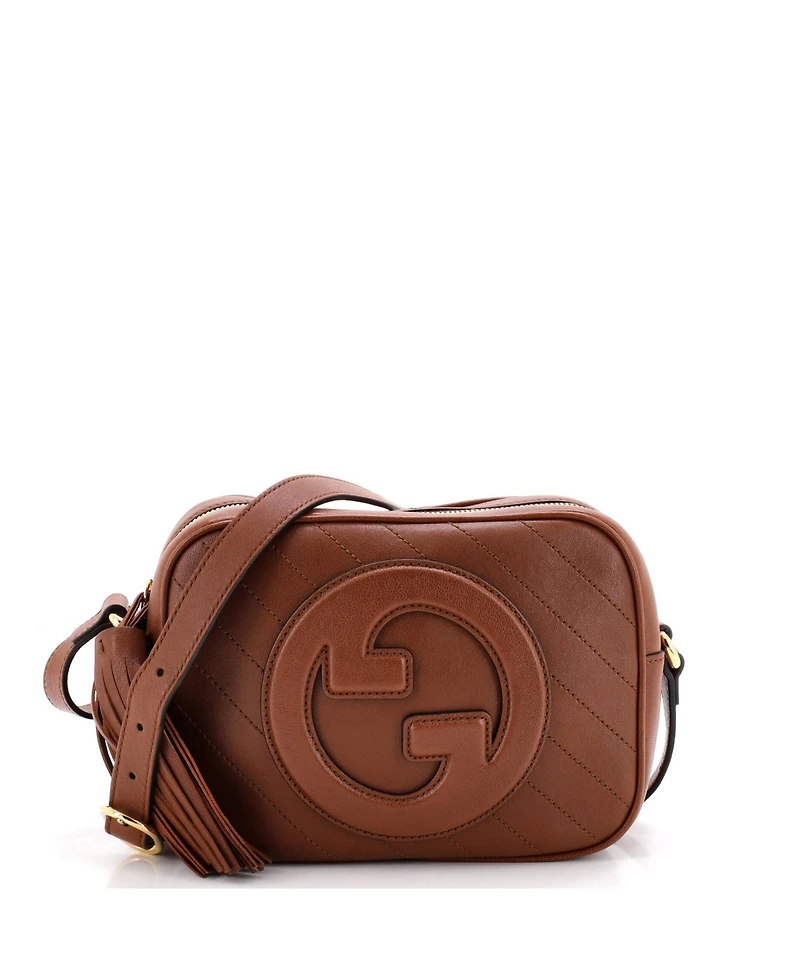 Pre-Owned Gucci Small Blondie Nm Camera Shoulder Bag Diagonal Quilted Leather