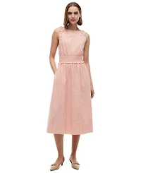 Tommy Hilfiger Women's Seersucker Sleeveless Cotton Dress