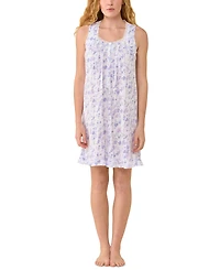 Eileen West Women's Sleeveless Pointelle Chemise Nightdress