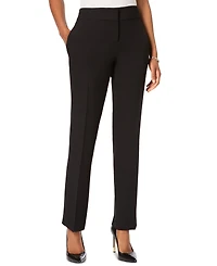 Kasper Women's Stretch Crepe Slim Leg Pant, Regular & Petite