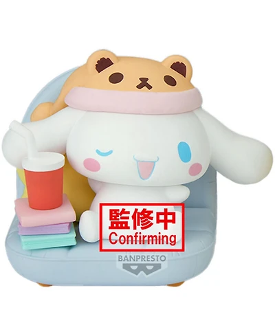 Banpresto Sanrio Cinnamoroll Nakayoshi Memories 3.54" Collectible Vinyl Figure, Ages 16+
