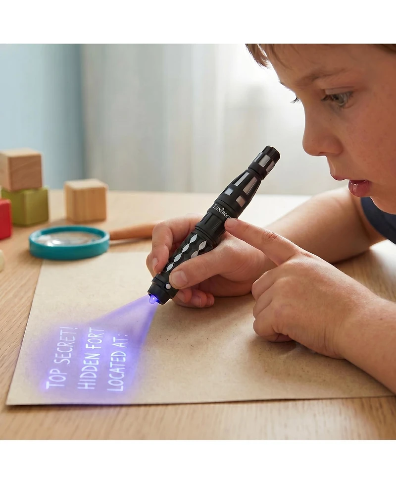 Lexibook Spy Mission Invisible Ink Uv Decoding Light Pen, Ages 6+