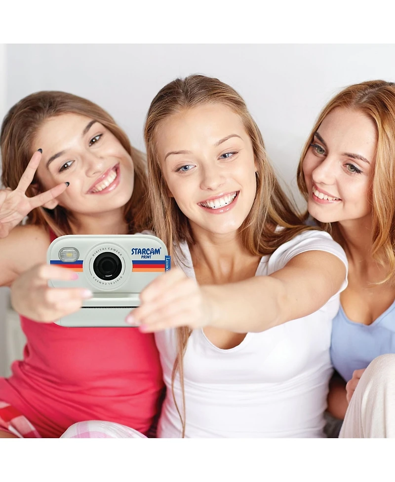 Lexibook Starcam Print Hd Instant Print Camera Photo Video Selfie 32GB Sd Card DJ165