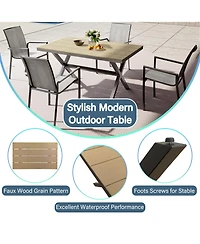 Mondawe Fully Assembled Outdoor Side Table