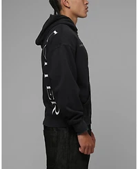Loiter Men's Spectre Graphic Relaxed-Fit Full-Zip Hoodie