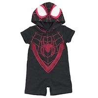 Spider-Verse Toddler Boys Spider-Man (2T-5T) Miles Morales Cosplay Romper