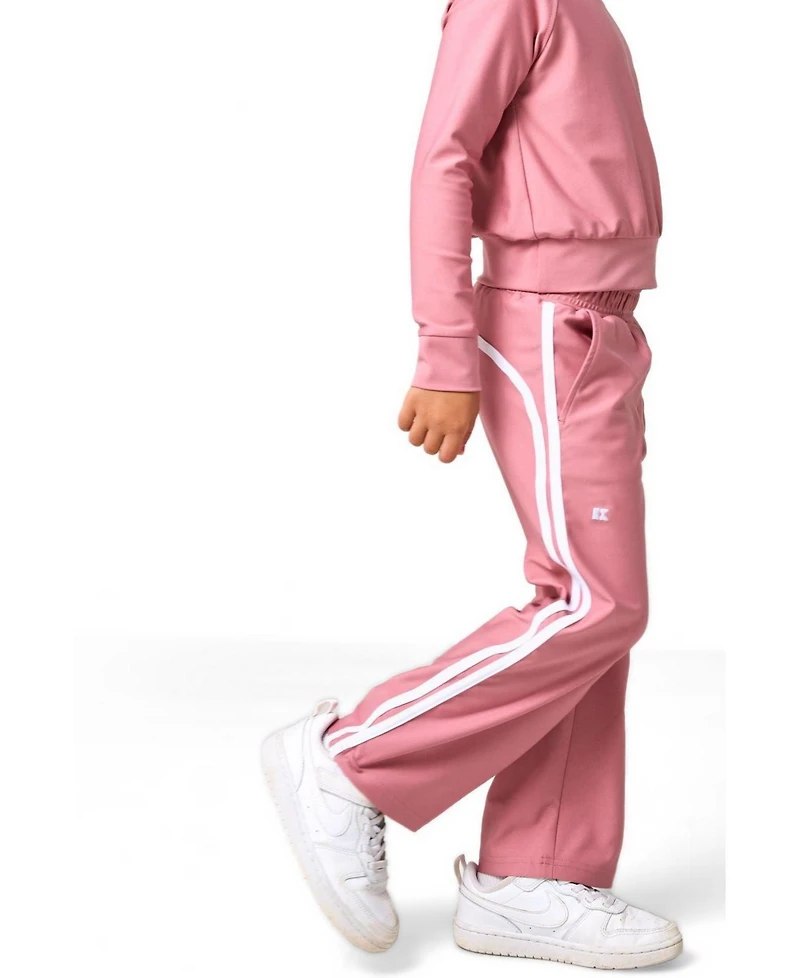 Courtside Kids Girls' 2- 16 Wide Leg Sweatpants
