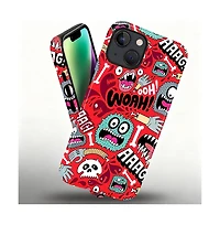 Lisen Monster Panic Dual-Layer Phone Case Compatible with Apple iPhone Air