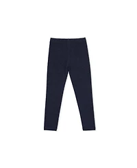 Deux par Deux Little and Big Girl (6-14) Rib Leggings