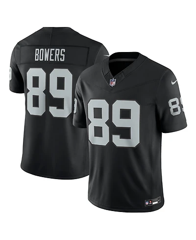 Nike Men's Brock Bowers Black Las Vegas Raiders Vapor F.u.s.e. Stitched Limited Jersey