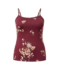 Torrid Plus Foxy Floral-Print Scoop Neck Camisole