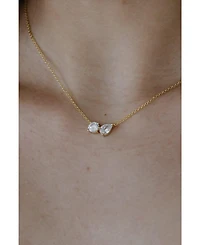Untamed Petals Eternity Crystal Necklace