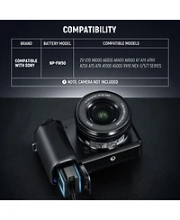 Neewer Vp-FW50 Camera Mounting Accessory for select Sony Np-f-series devices