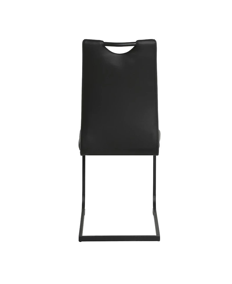 Streamdale Furniture Modern Pu Upholstered Dining Chairs (Set of 4)