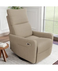 Streamdale Furniture Power Swivel Rocker Recliner Chair for Living Room and Nursery