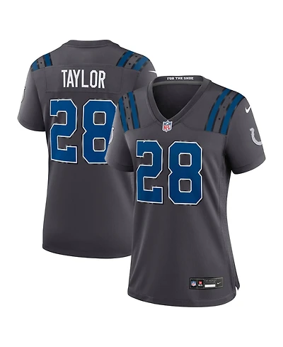 Nike Women's Jonathan Taylor Anthracite Indianapolis Colts 2026 Rivalries Collection Game Jersey