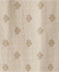 Lands' End Embroidered Matelasse Bed Coverlet