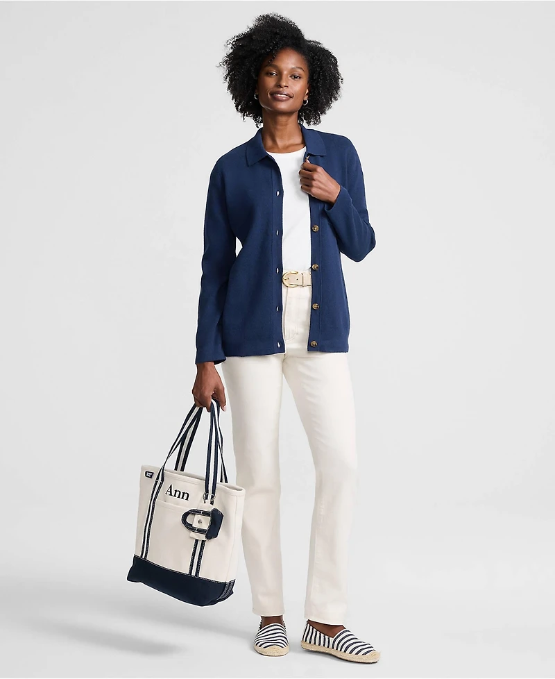 Lands' End Women's Drifter Barn Jacket Sweater