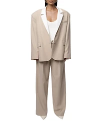 Jluxlabel Women's Command Oversized Blazer