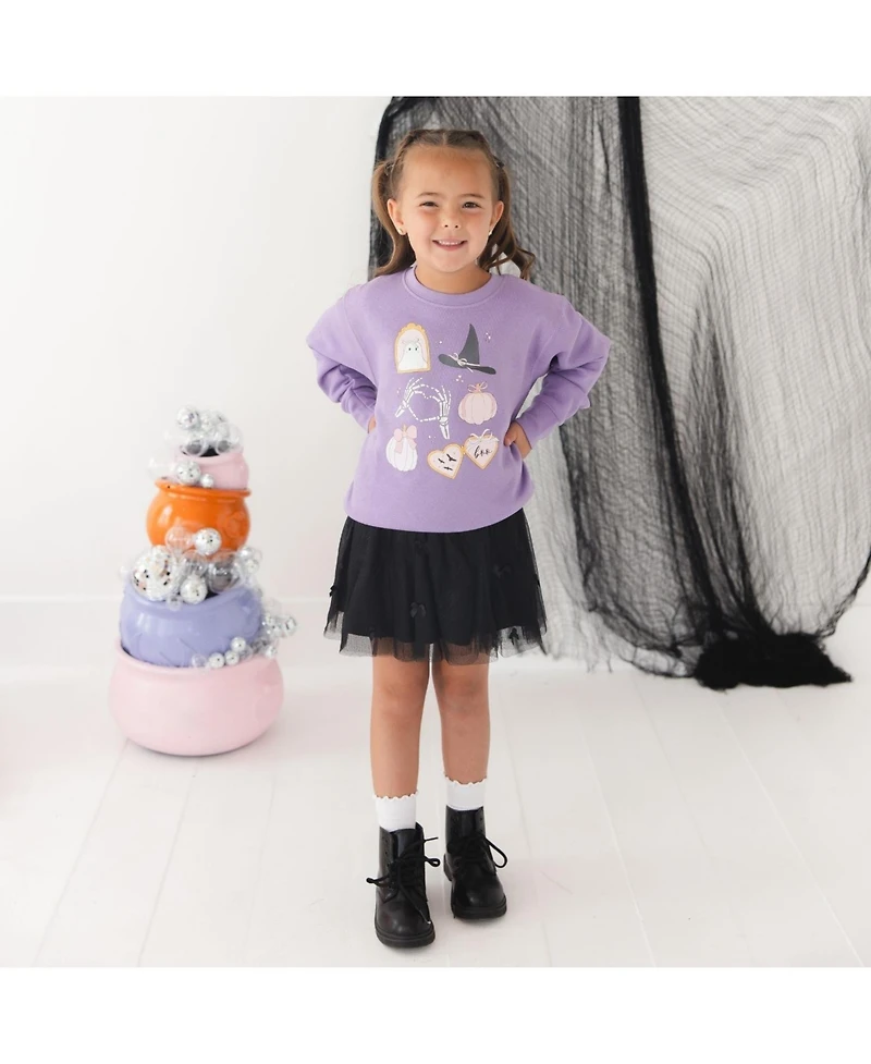 Sweet Wink Toddler Girls 2T-4T Spooky Girlie Halloween Sweatshirt
