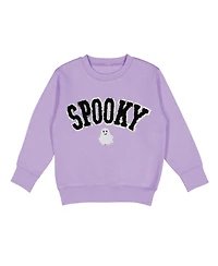 Sweet Wink Toddler Girls 2T-4T Spooky Ghost Patch Halloween Sweatshirt