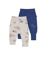 Deux par Baby Boys' Evolutive Folded Cuffs Pants, 2-Pack