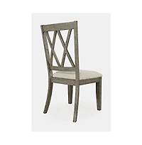Telluride Rustic Farmhouse Solid Wood Dining Chair (Set of 2)