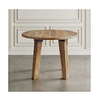 Jofran Solid Wood 42" Square Counter Height Dining Table, Distressed Wood