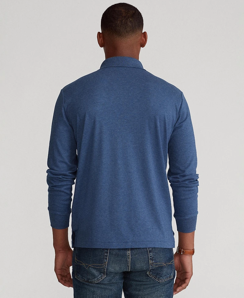 Polo Ralph Lauren Men's Big & Tall Soft Cotton Long-Sleeve Shirt