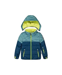 Deux par Toddler Boys' 2T-5T Play Hooded Jacket and Snow Pants, 2-Piece Set