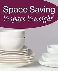 Corelle Square Round Pure White Dip & Condiment Bowl