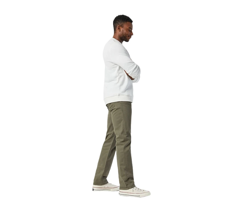 Mavi Jeans Men's Zach Straight-Leg Regular Rise Twill Pants