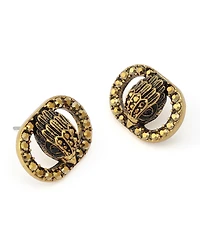 Kurt Geiger London Faux Stone Signature Chelsea Eagle Stud Earrings