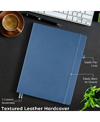 Danrong Hardcover Dotted Journal 3 Pack Thick No Bleed Paper Lay Flat Smooth Writing For Work School