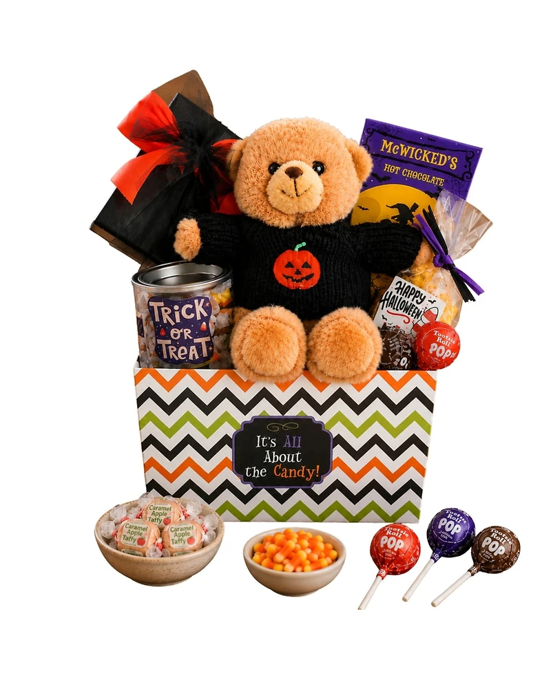 Beyond the Bow Gifts Trick- or- Treat Halloween Gift Basket, 5-Pieces