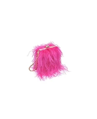 Moda Luxe Feathered Flair Evening Bag