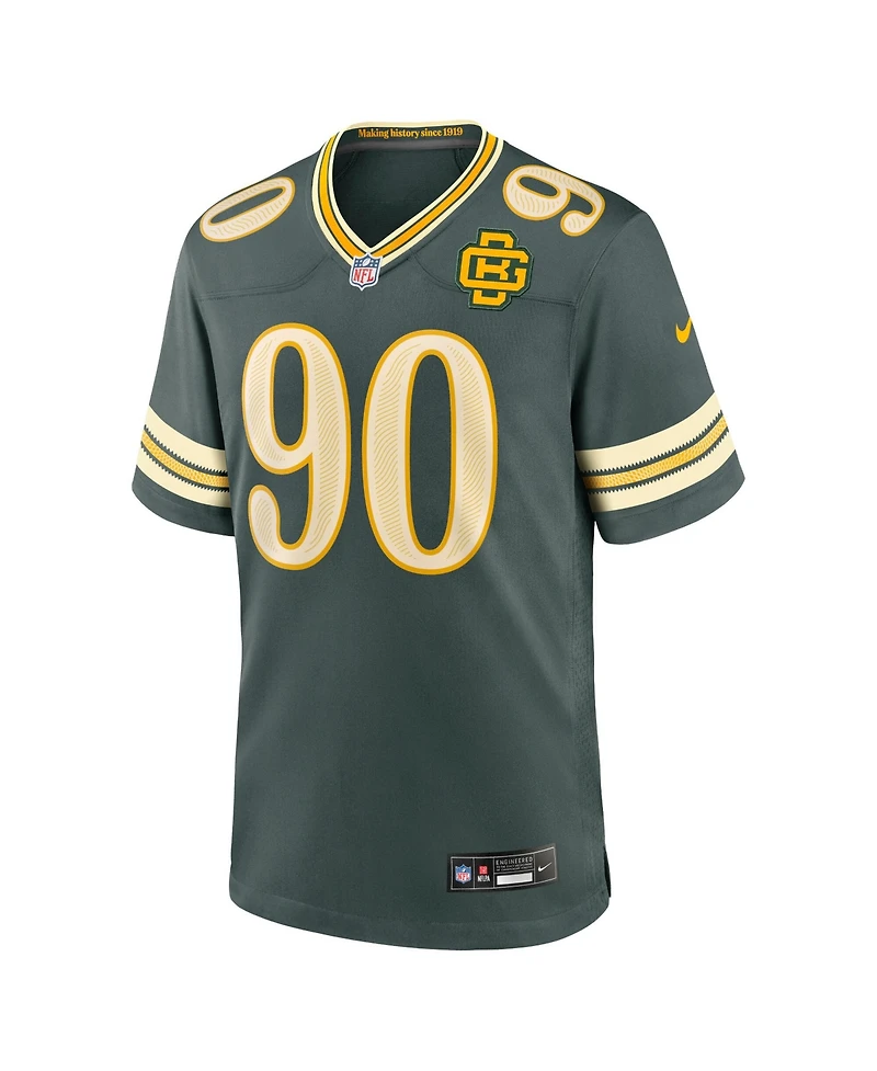 Nike Men's Lukas Van Ness Green Bay Packers 2026 Rivalries Collection Game Jersey