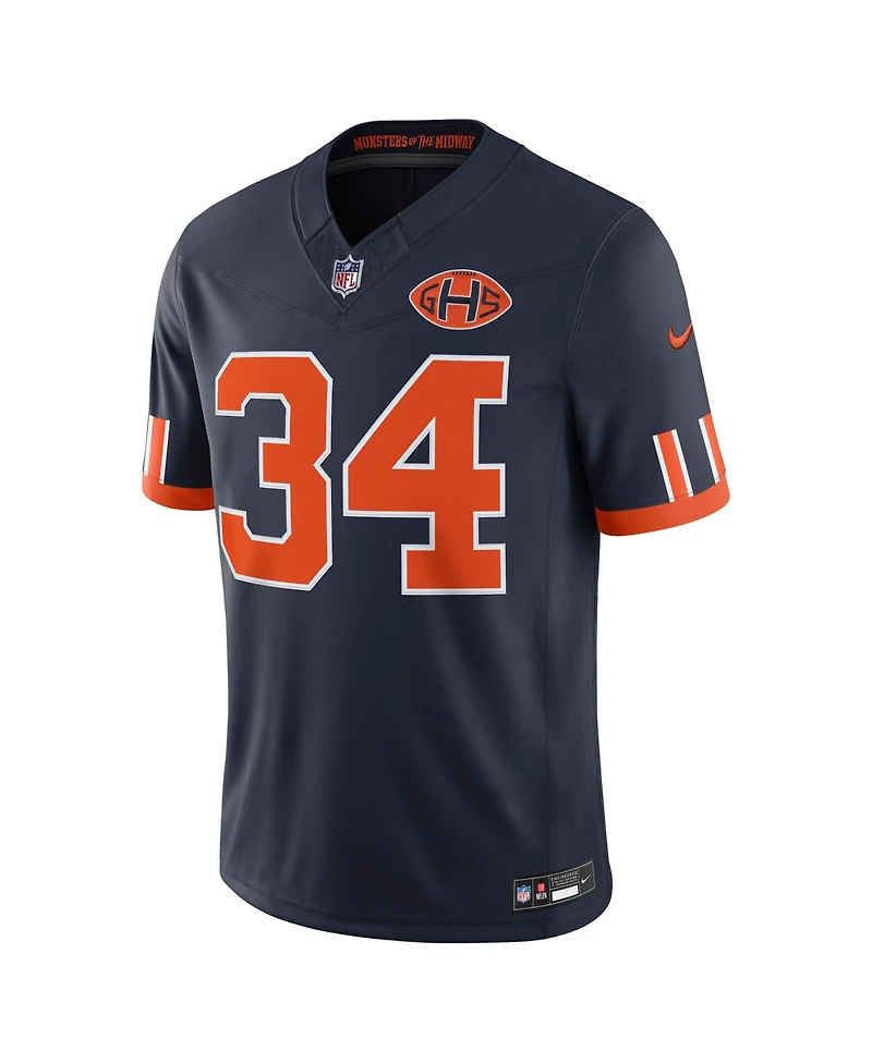 Nike Men's Walter Payton Navy Chicago Bears 2026 Rivalries Collection Vapor F.u.s.e Stitched Limited Jersey