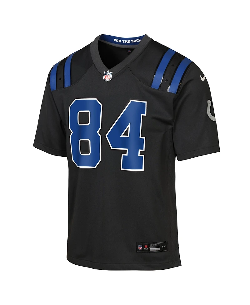Nike Big Boys and Girls Tyler Warren Anthracite Indianapolis Colts 2026 Rivalries Collection Game Jersey