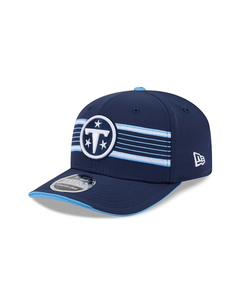 New Era Men's Blue Tennessee Titans 2026 Rivalries Collection Sideline 9SEVENTY Adjustable Hat