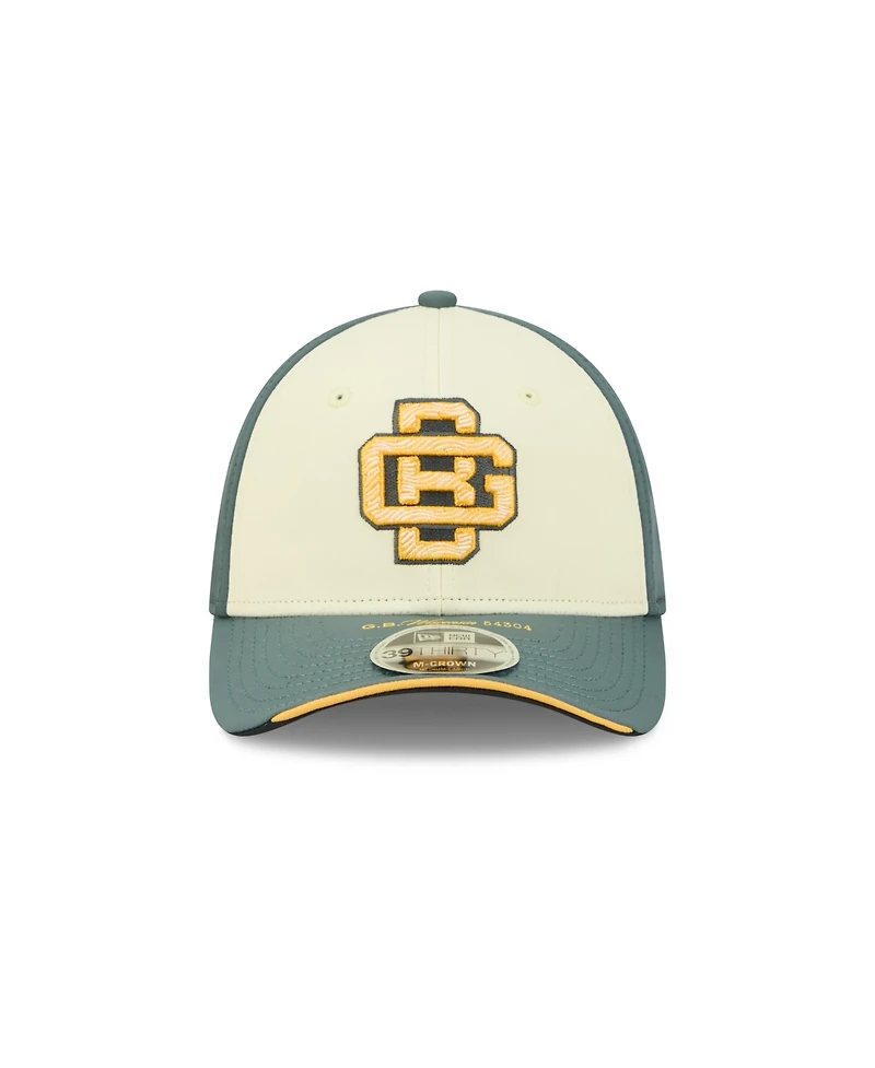 New Era Men's Cream Green Bay Packers 2026 Rivalries Collection 39THIRTY Flex Hat