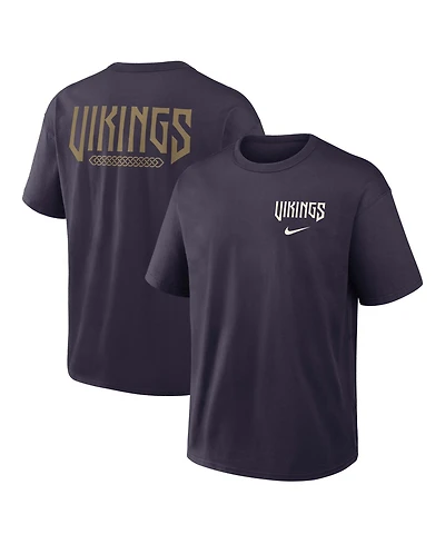 Nike Men's Purple Minnesota Vikings 2026 Rivalries Collection Max90 T-Shirt