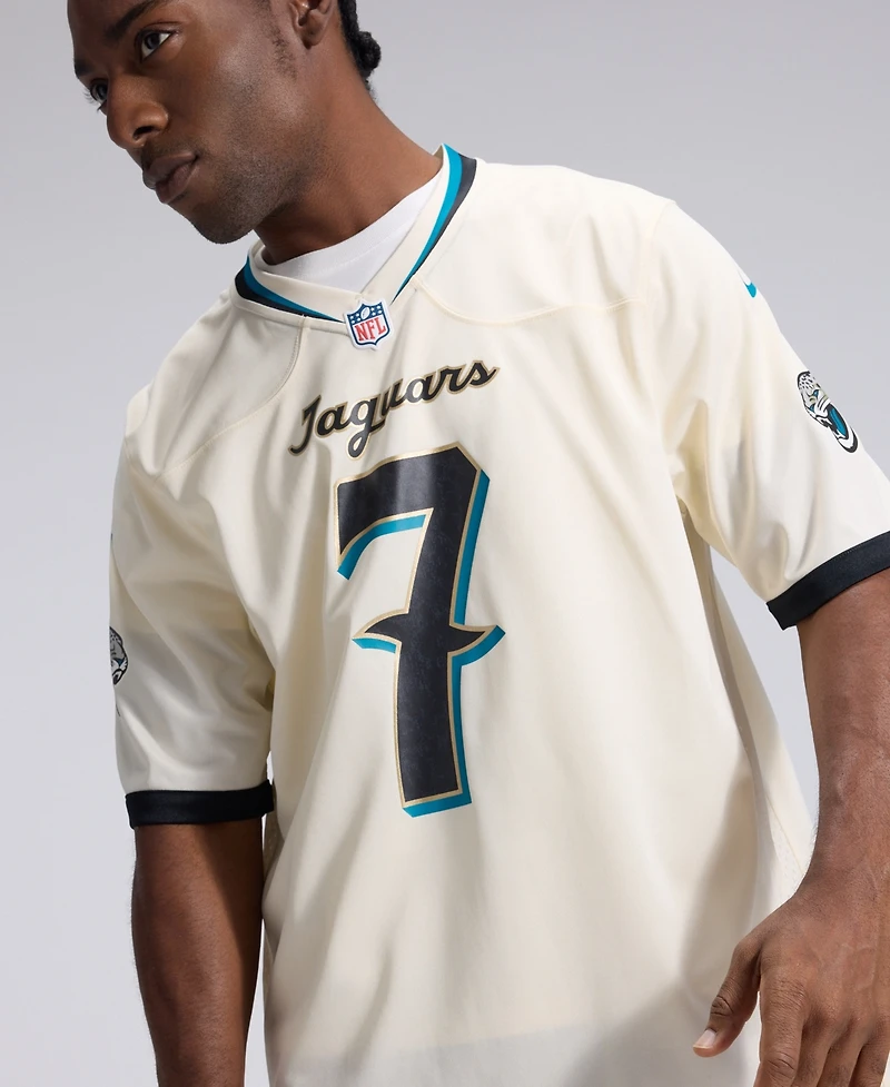 Nike Men's Brian Thomas Jr. Natural Jacksonville Jaguars 2026 Rivalries Collection Game Jersey
