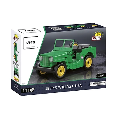 Cobi Jeep Willys Cj-2A 111-Piece Building Set, Ages 6+