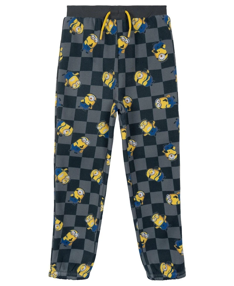 Minions Boys' 4-20 Fleece Sweatshirt and Pants, 2-Piece Set
